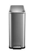 50L Slim Stainless Steel Kitchen Trash Can C6169