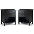 2-Piece Wood Nightstand Set N160