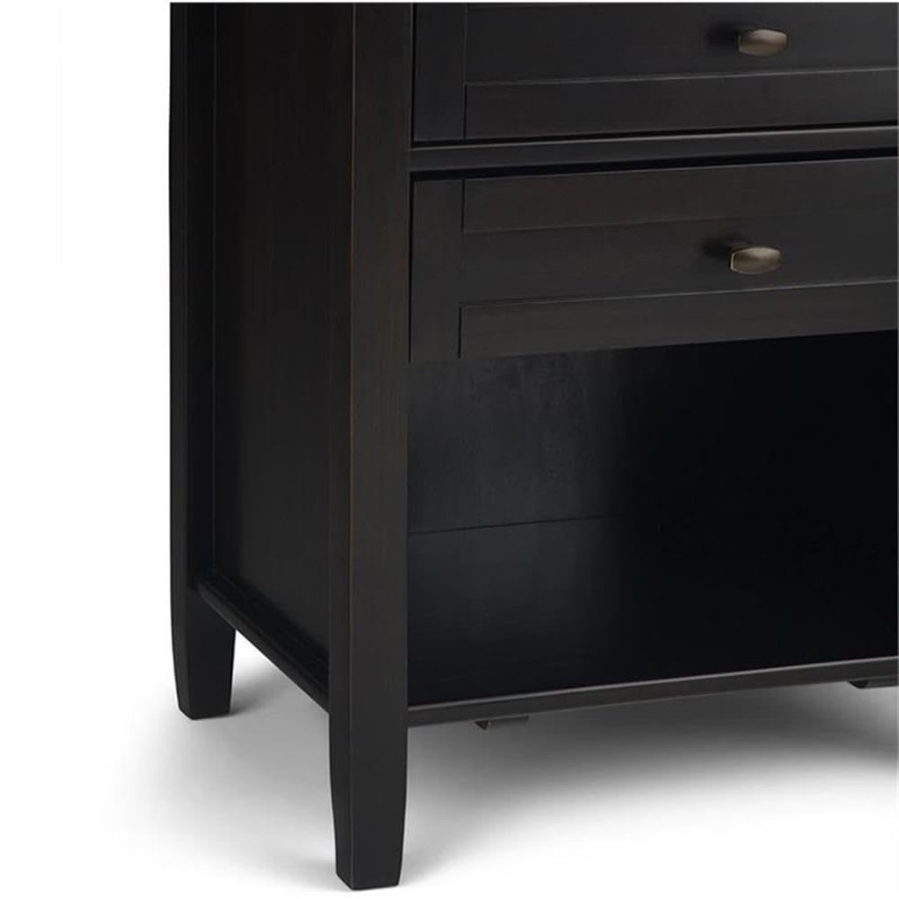 2-Piece Wood Nightstand Set N160