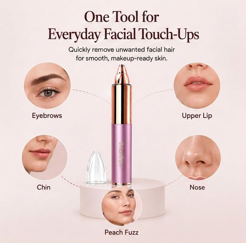 Eyebrow Trimmer with LED Light M5896