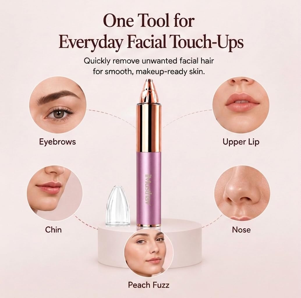 Eyebrow Trimmer with LED Light M5896