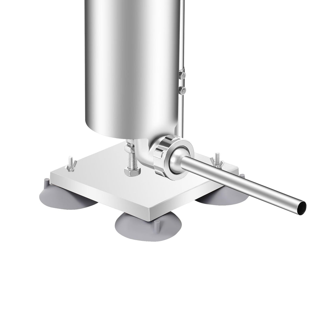 6Lbs Stainless Steel Vertical Sausage Stuffer with 6 Tubes S13798