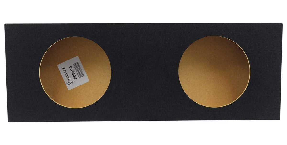 10" Shallow Mount Sealed Car Subwoofer Enclosure Y949824