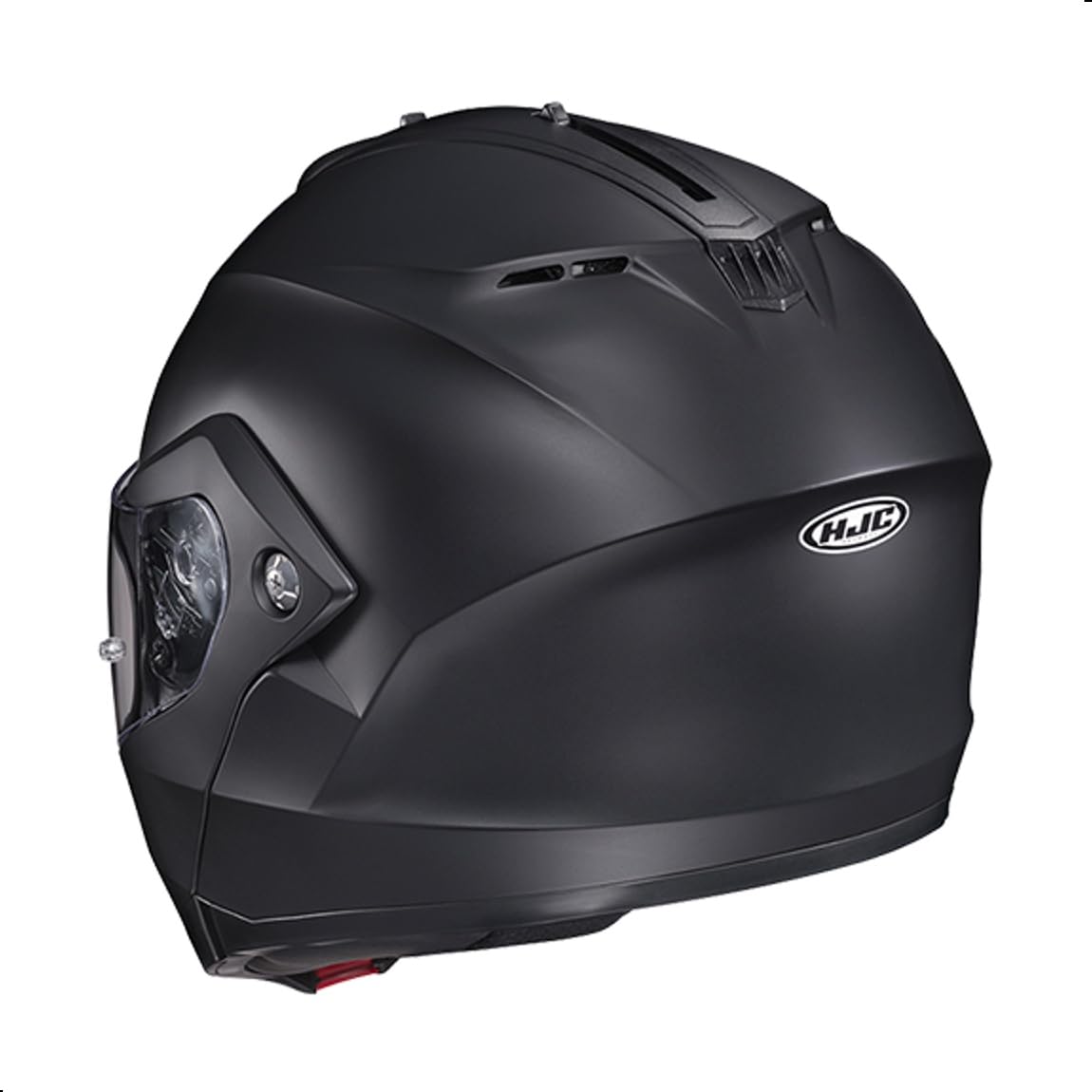 Solid Modular Motorcycle Helmet with Pinlock Shield DOT Approved Semi Flat Black X-Large O2258