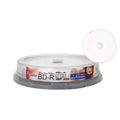 50gb 6X Blu-ray Bd-r Dl White Inkjet Hub Printable Disc (10-Disc) E2002