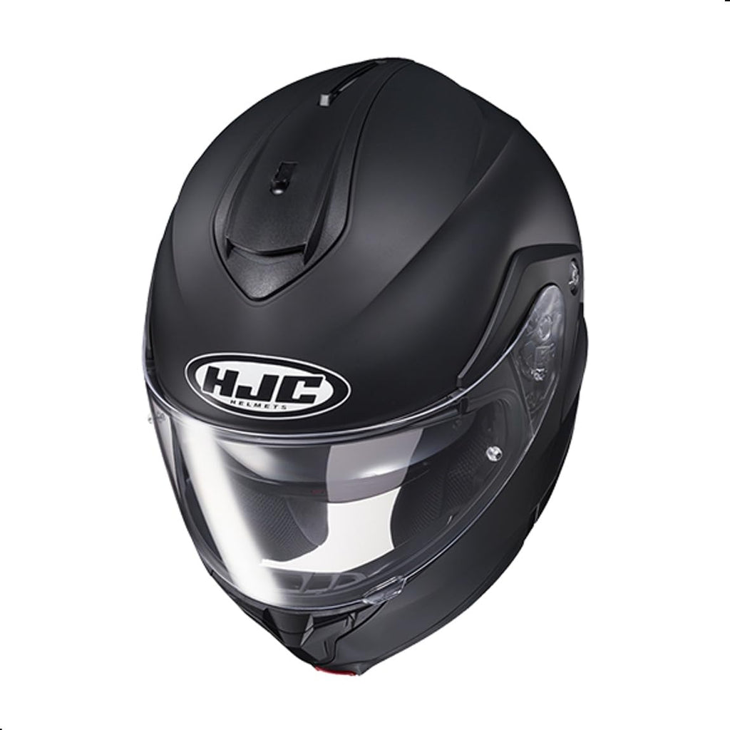 Solid Modular Motorcycle Helmet with Pinlock Shield DOT Approved Semi Flat Black X-Large O2258