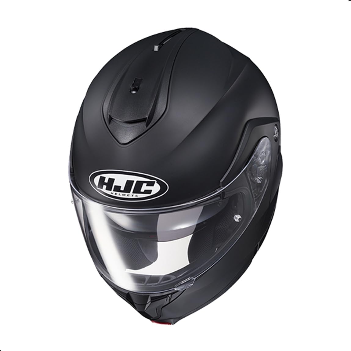 Solid Modular Motorcycle Helmet with Pinlock Shield DOT Approved Semi Flat Black X-Large O2258