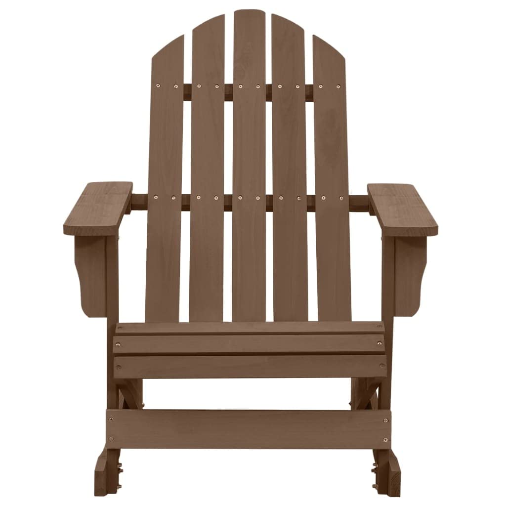 Weathered Brown Solid Pine Hardwood Rocking Chair H598834