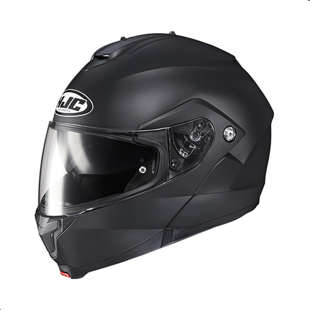 Solid Modular Motorcycle Helmet with Pinlock Shield DOT Approved Semi Flat Black X-Large O2258
