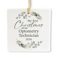 Ceramic 3-inch Square Ornament P114558
