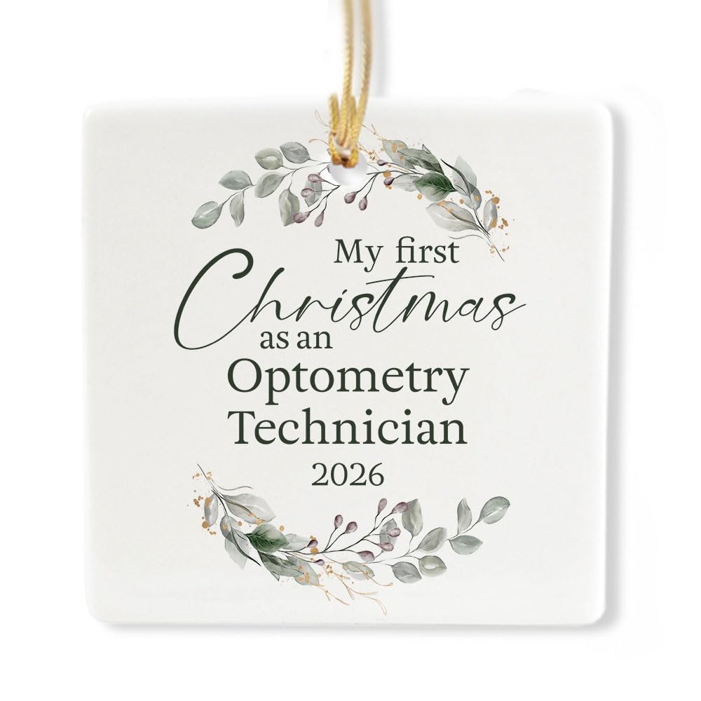 Ceramic 3-inch Square Ornament P114558