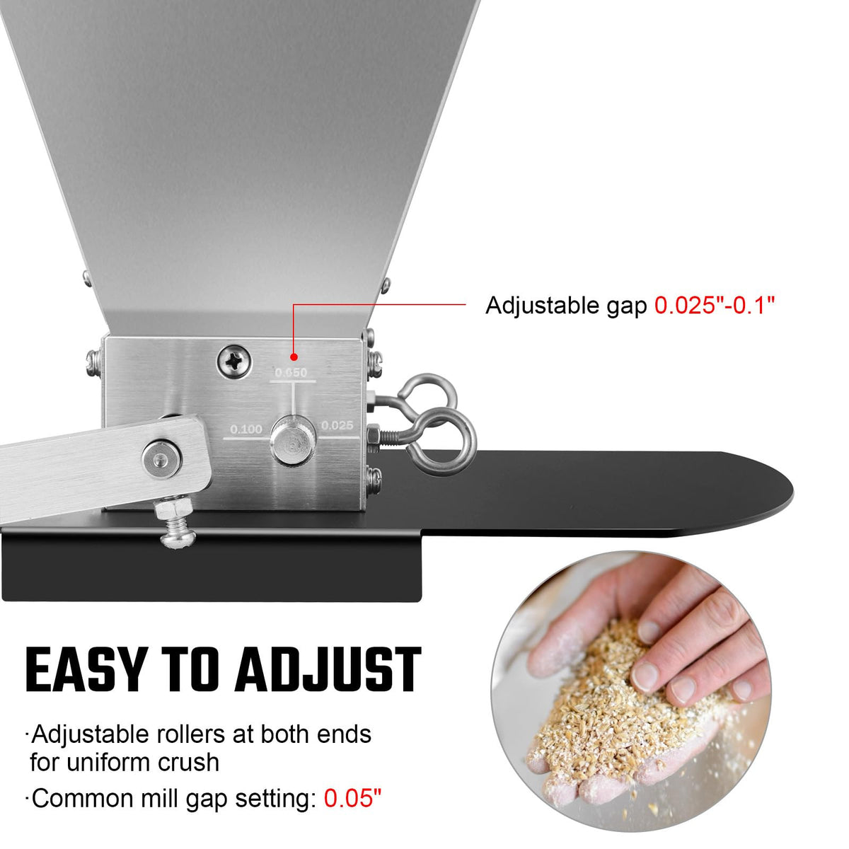 Manual Grain Mill with Stainless Steel Roller P172