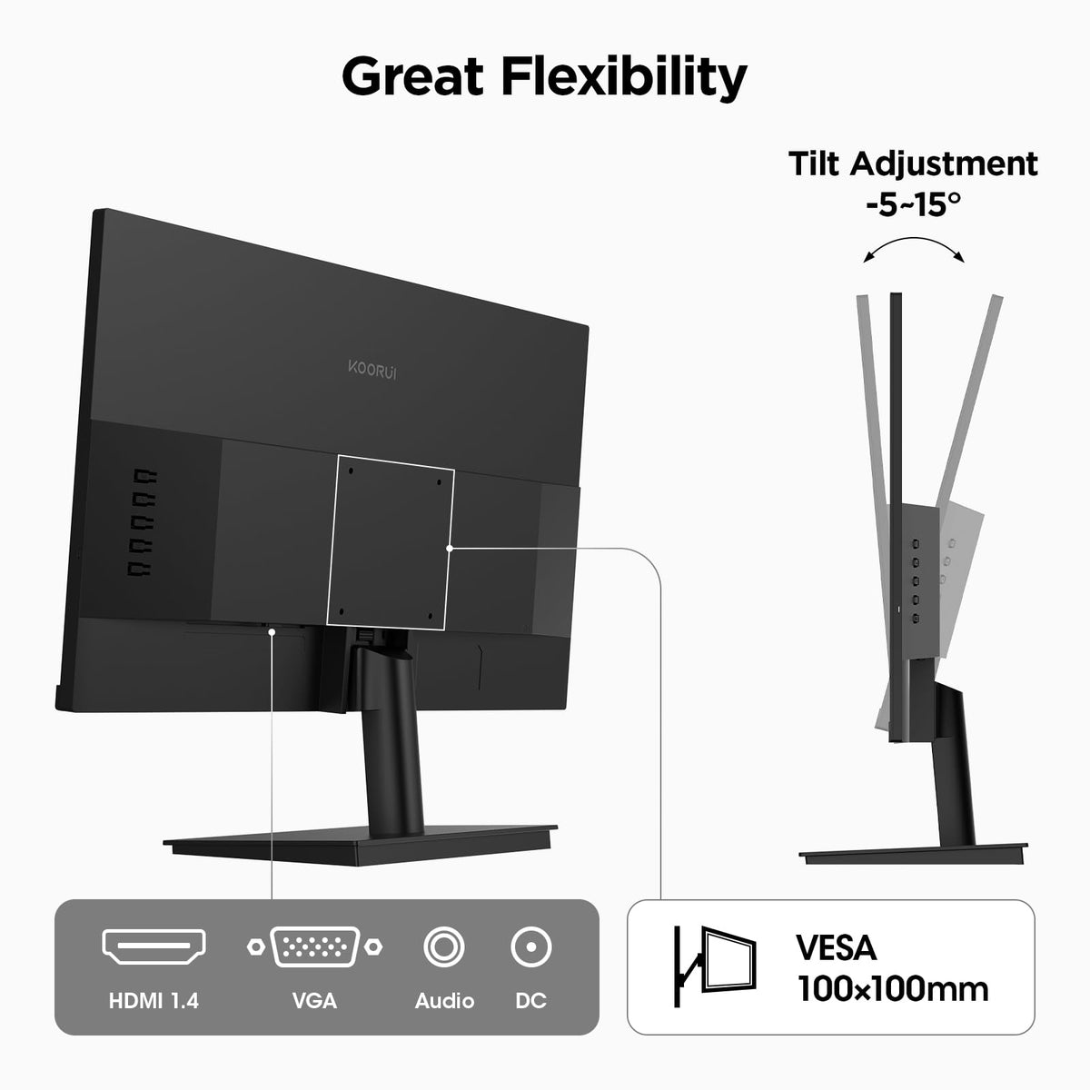 24-inch FHD 100Hz VA Computer Monitor N74646
