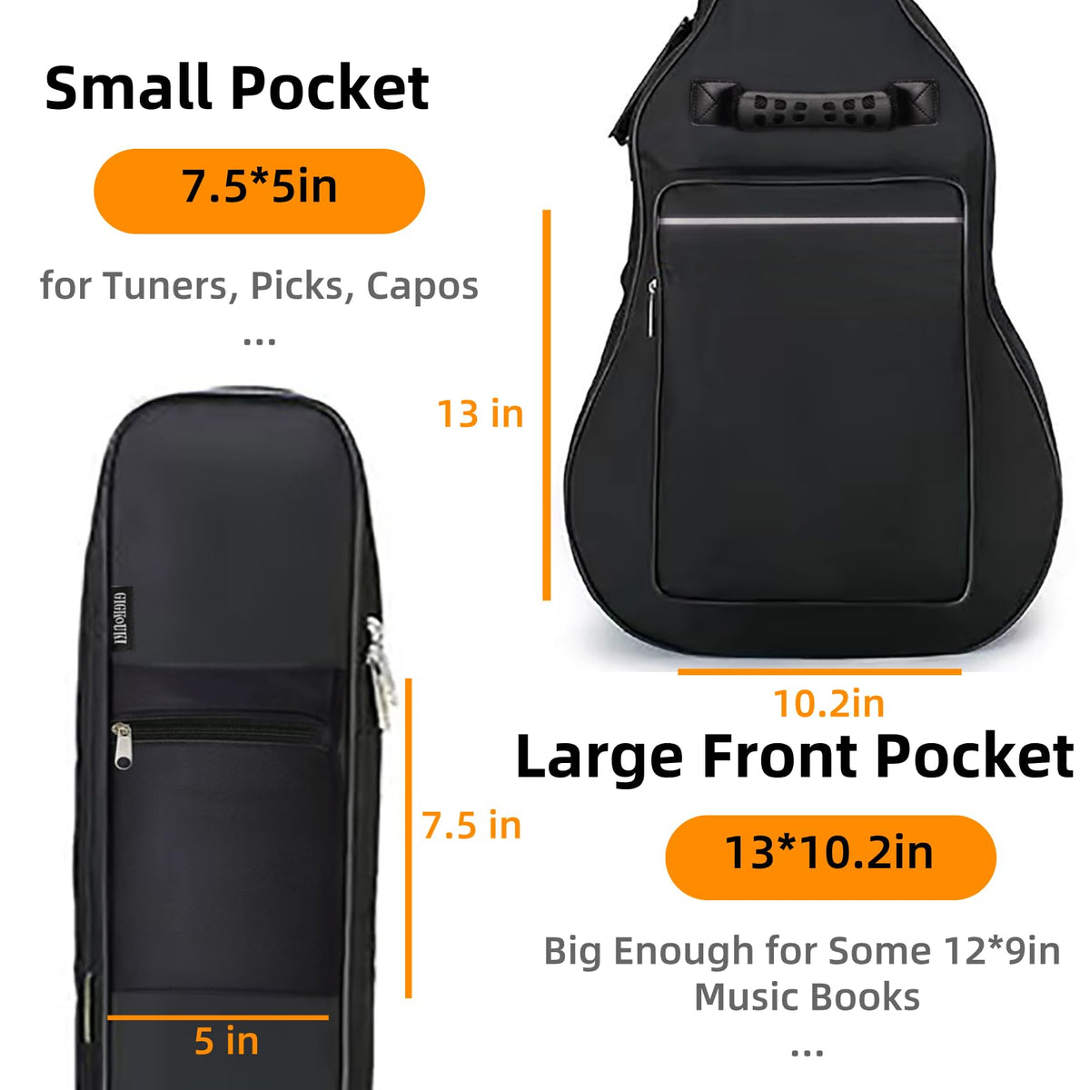 40/41" Acoustic Guitar Case E7331