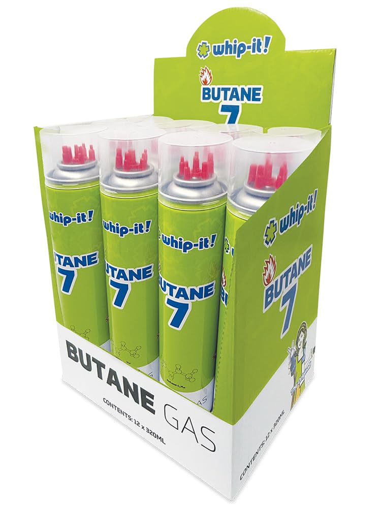 Butane Torch Lighter Refill 12 Cans X425164