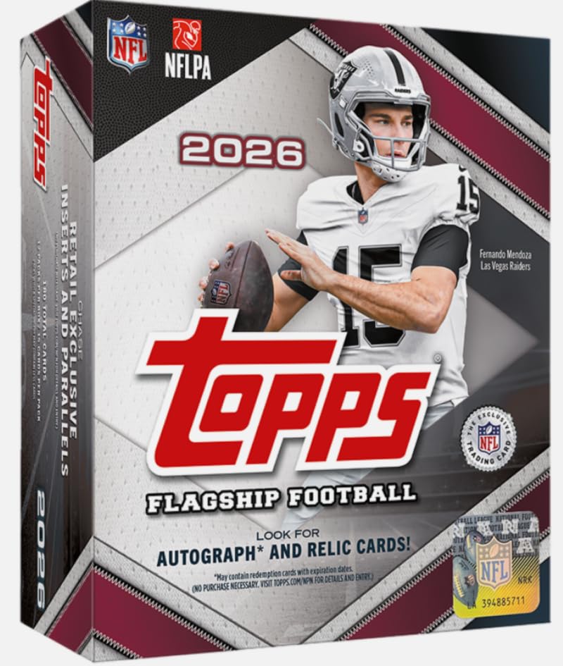2026 NFL Football Mega Box 12 Packs G2379