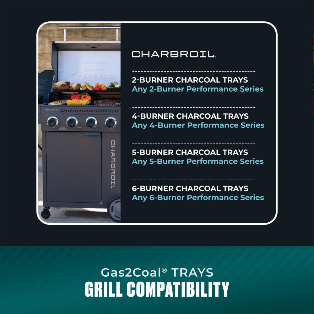 4 Burner Gas and Charcoal Grill X832281