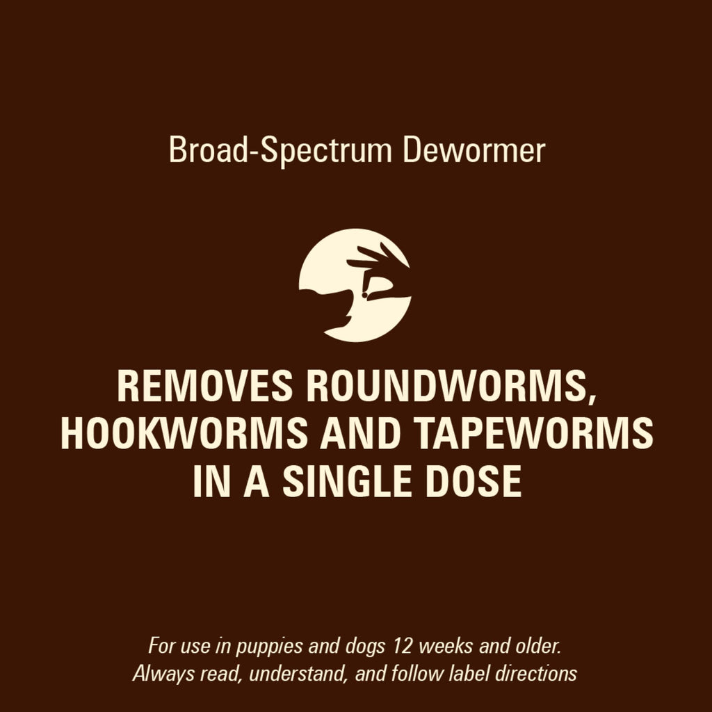 7 Way De-Wormer Chewables for Dogs, 2 Count H887
