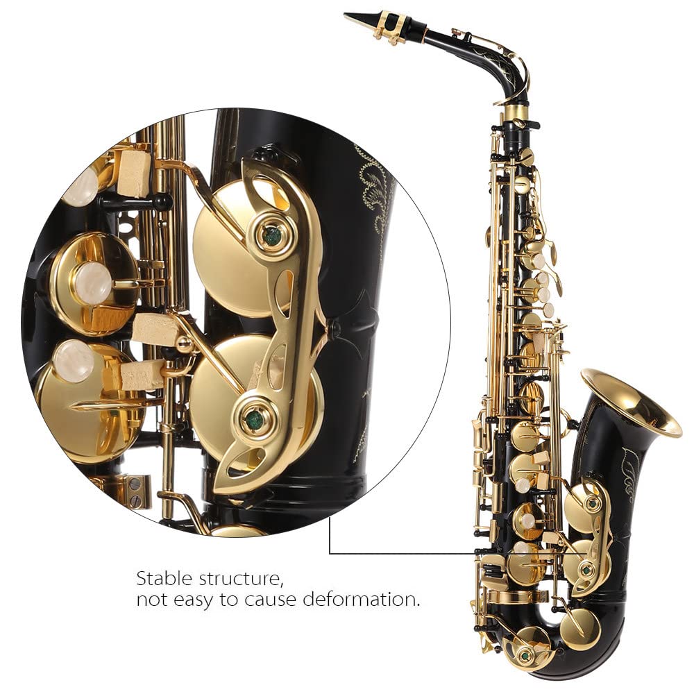 Eb Alto Saxophone Brass Gold Lacquer with Case J61508