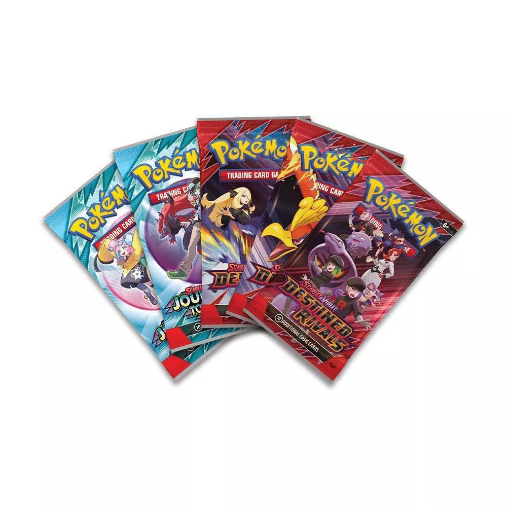 Pokemon Trading Card Game Collector Tin with 5 Booster Packs and Promo Card O6521