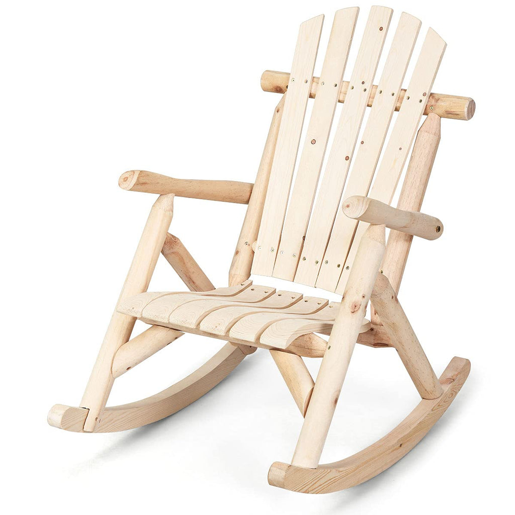 Log Rocking Chair Set C383428