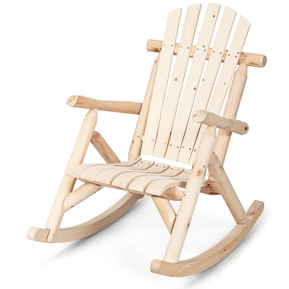 Log Rocking Chair Set C383428