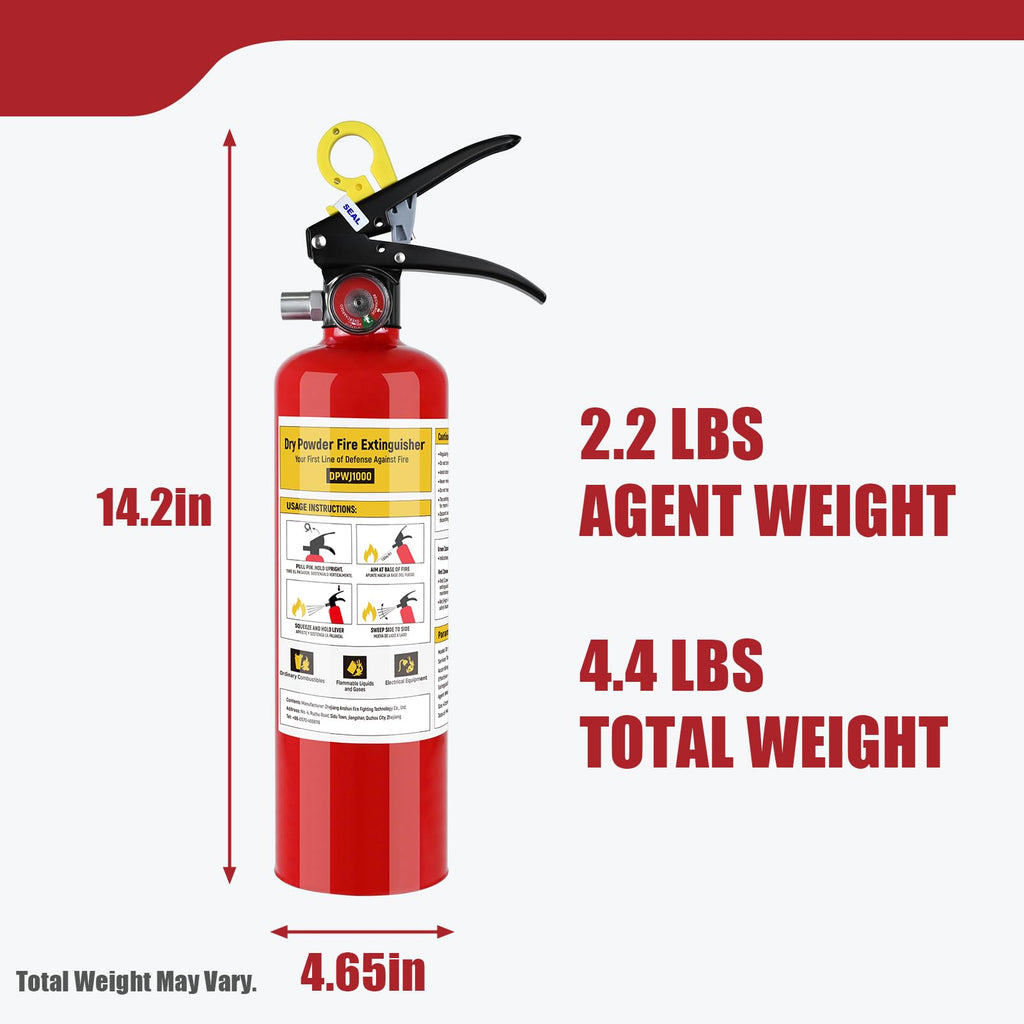 2.5 lb ABC Dry Chemical Fire Extinguishers L264127