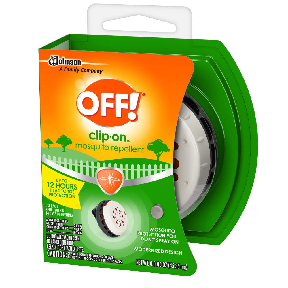 Clip-On Mosquito Repellent Fan Unit with 1 Refill H996
