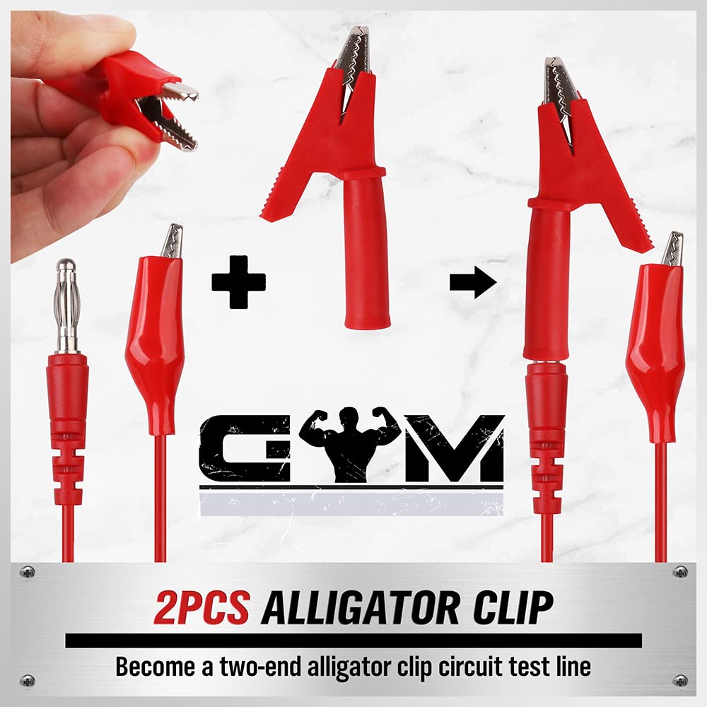 22-Piece Back Probe Kit with Test Leads and Alligator Clips Q913