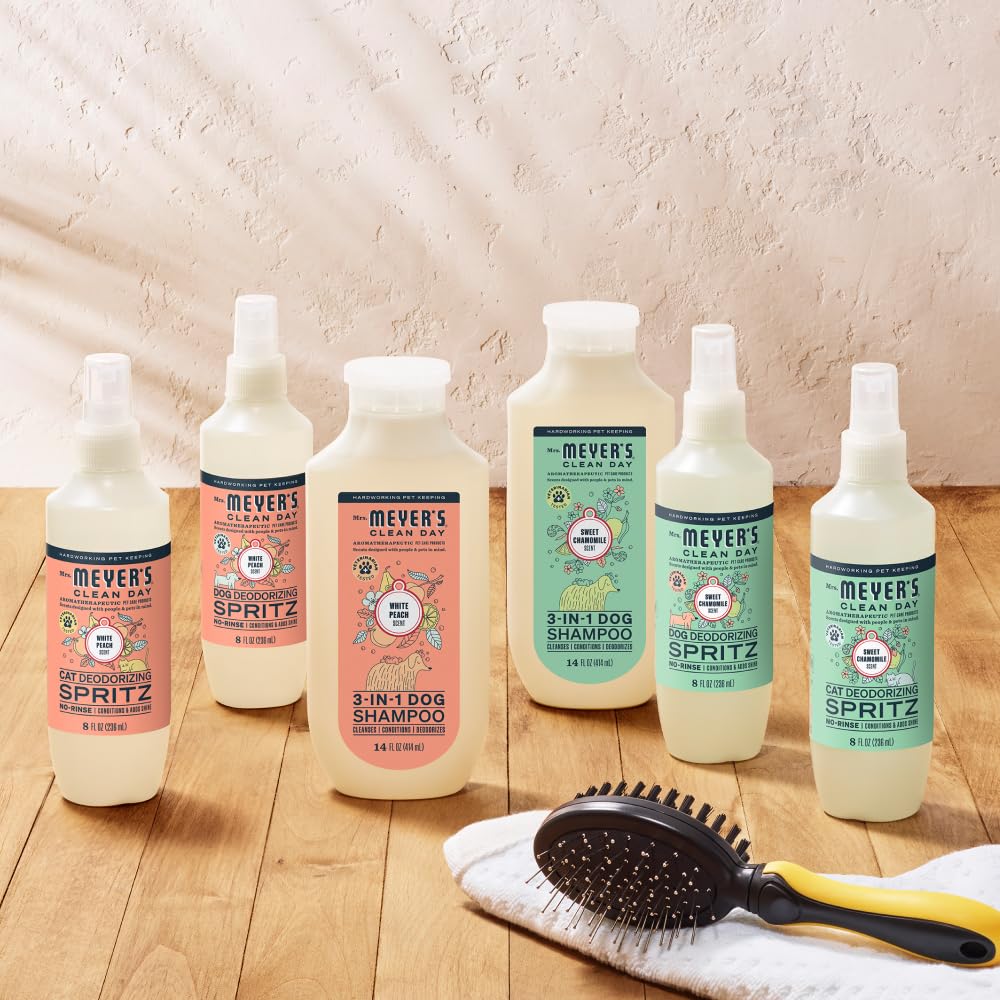 Dog Shampoo White Peach Scent 14oz P92856