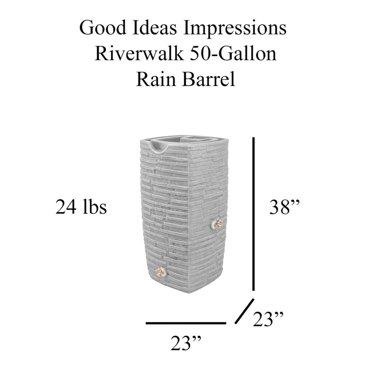 Rain Water Collection Barrel 4 Pack M171