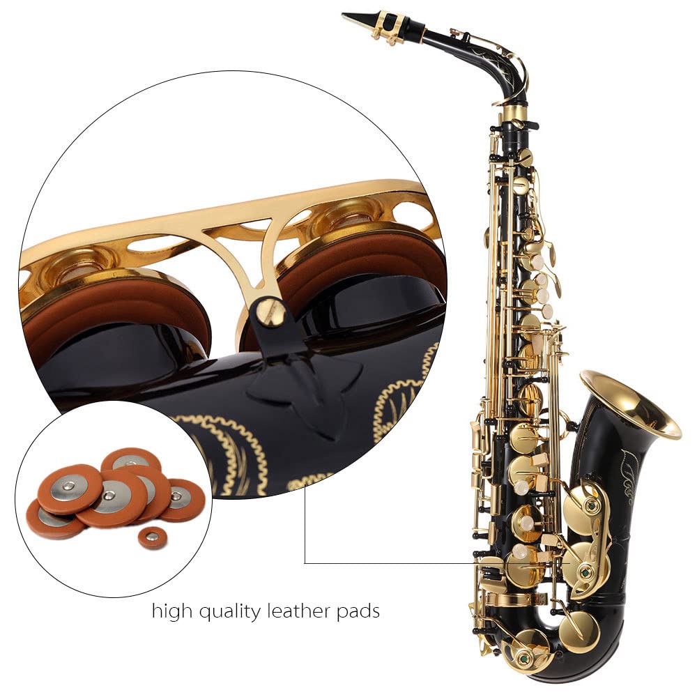 Eb Alto Saxophone Brass Gold Lacquer with Case J61508