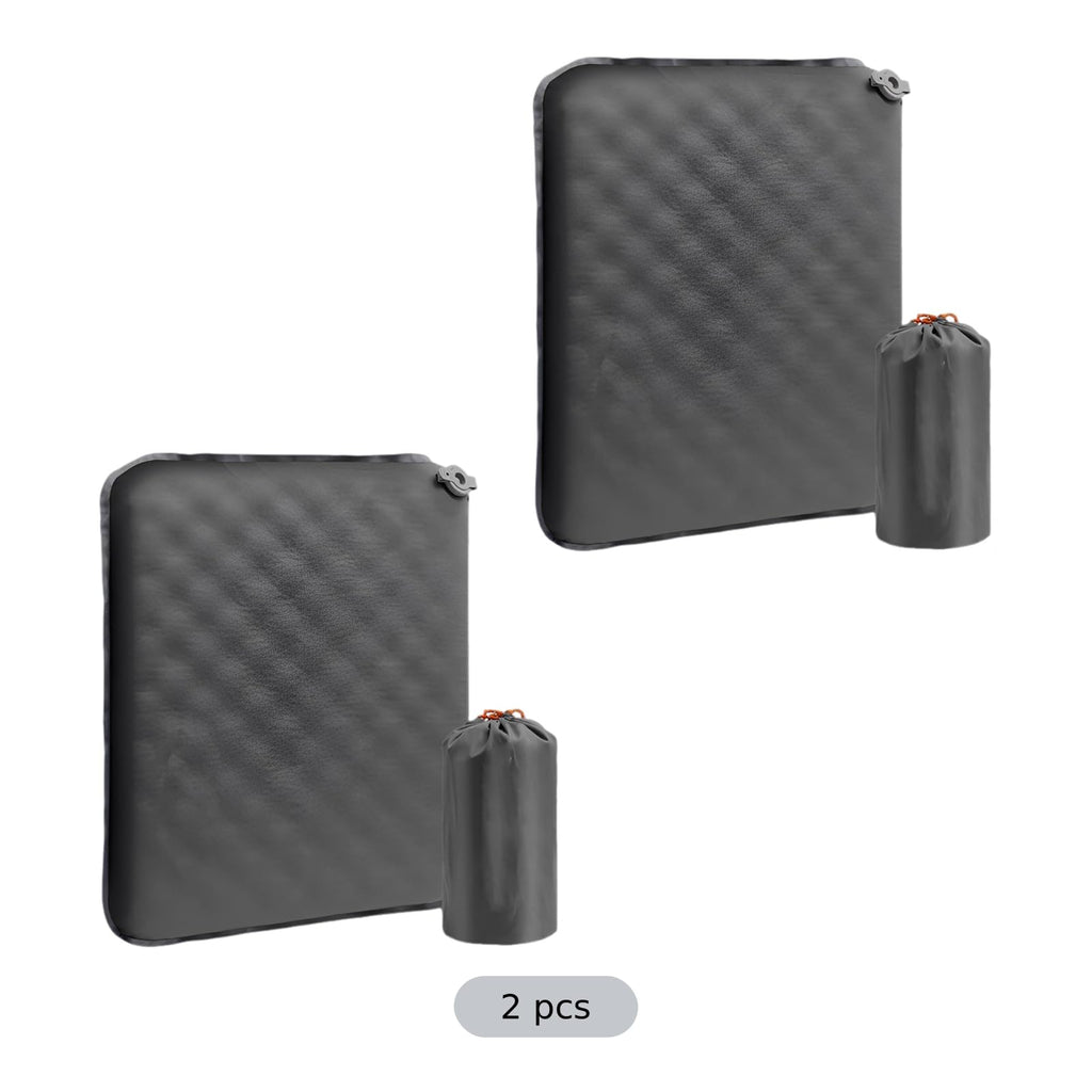 2 Pcs Inflatable Seat Cushion, 16.9 x 13 in Nylon TPU A489