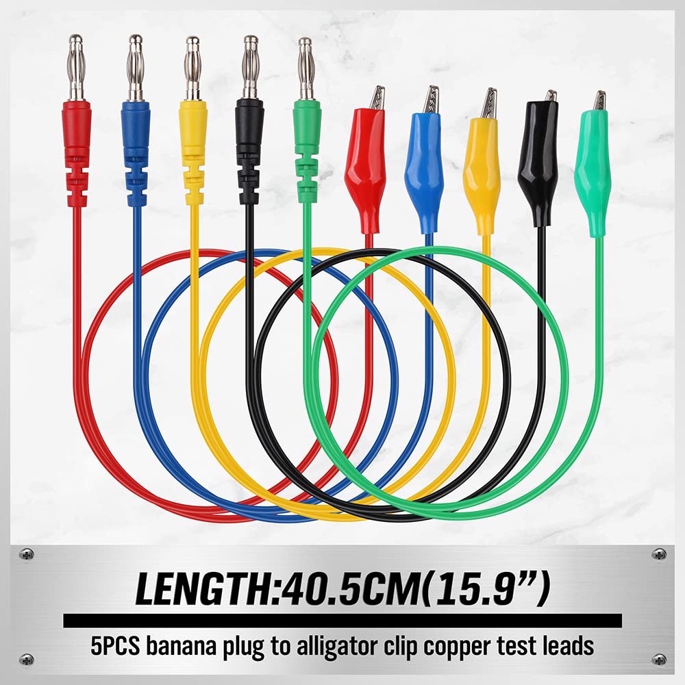 22-Piece Back Probe Kit with Test Leads and Alligator Clips Q913