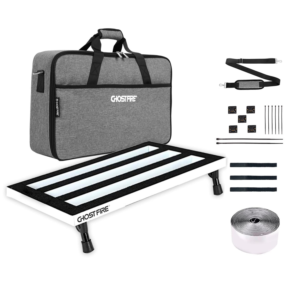 Aluminum Alloy Guitar Pedal Board with Carry Bag X354