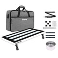 Aluminum Alloy Guitar Pedal Board with Carry Bag X354