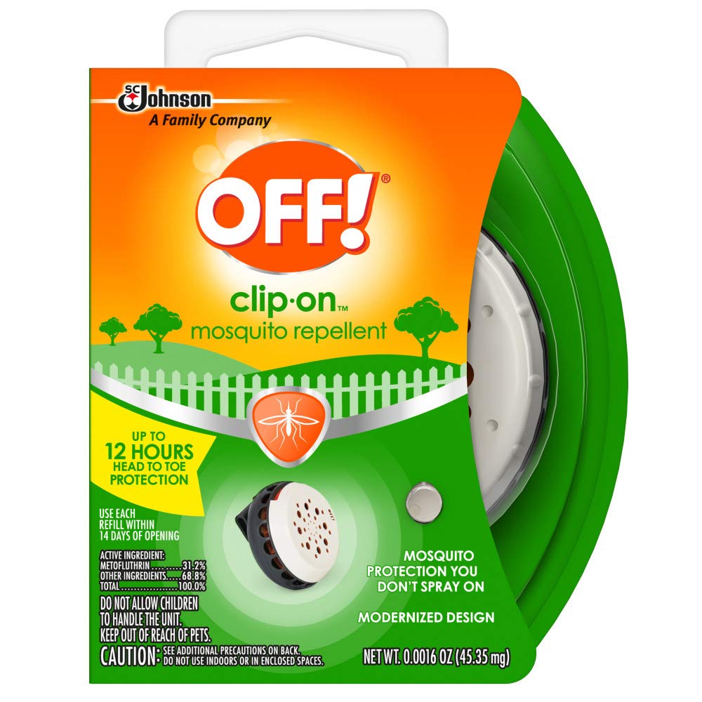 Clip-On Mosquito Repellent Fan Unit with 1 Refill H996
