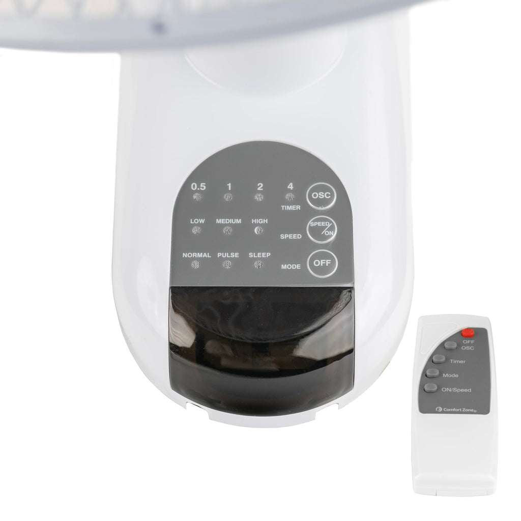 16 inch 3 Speed Oscillating Wall Mount Fan with Remote Control E254968