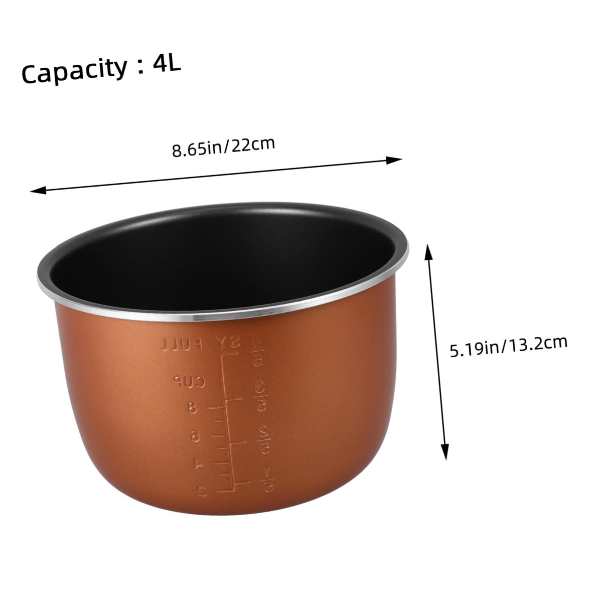 Electric Pressure Cooker 4l Non Stick Inner Pot T5804