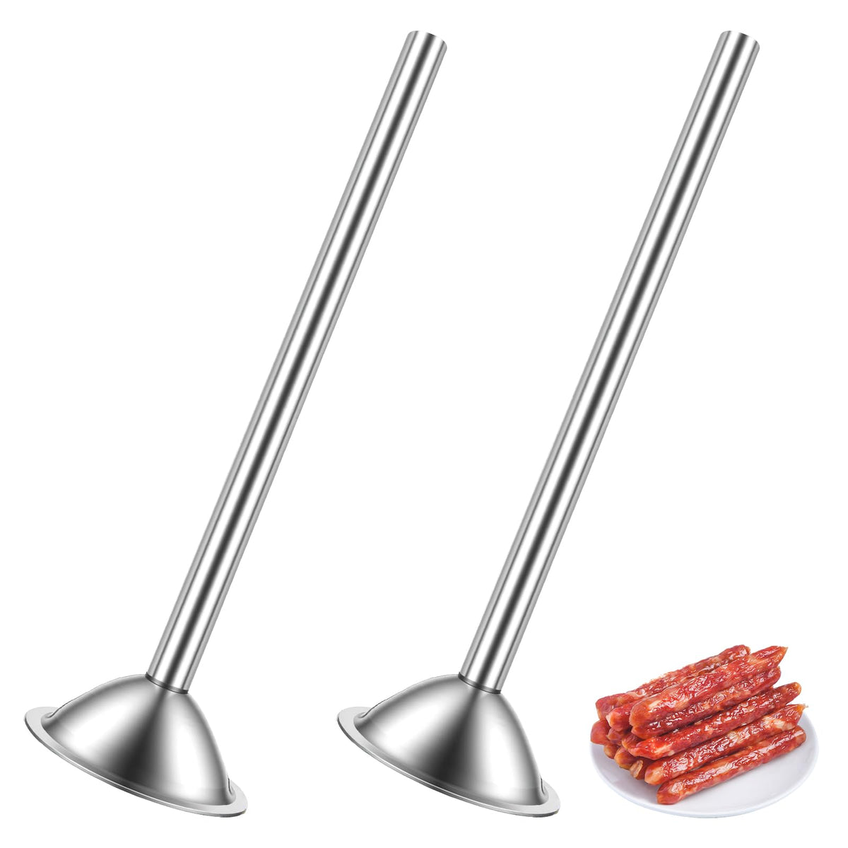2 Pack 10mm Sausage Stuffer Tubes C75069