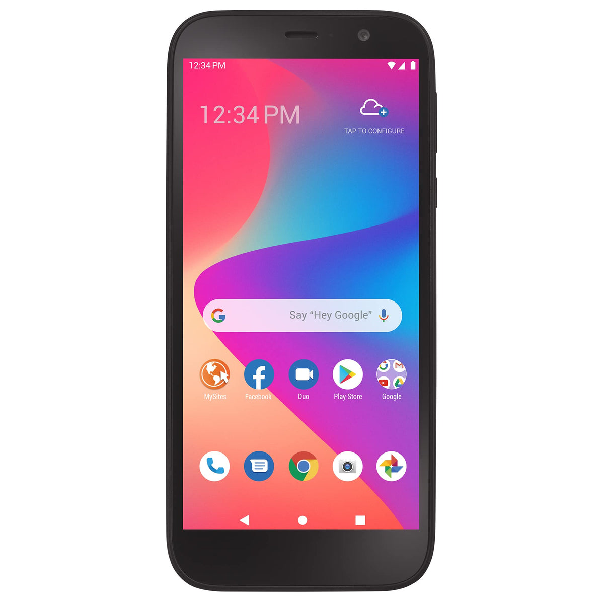 Black Prepaid Smartphone K2915