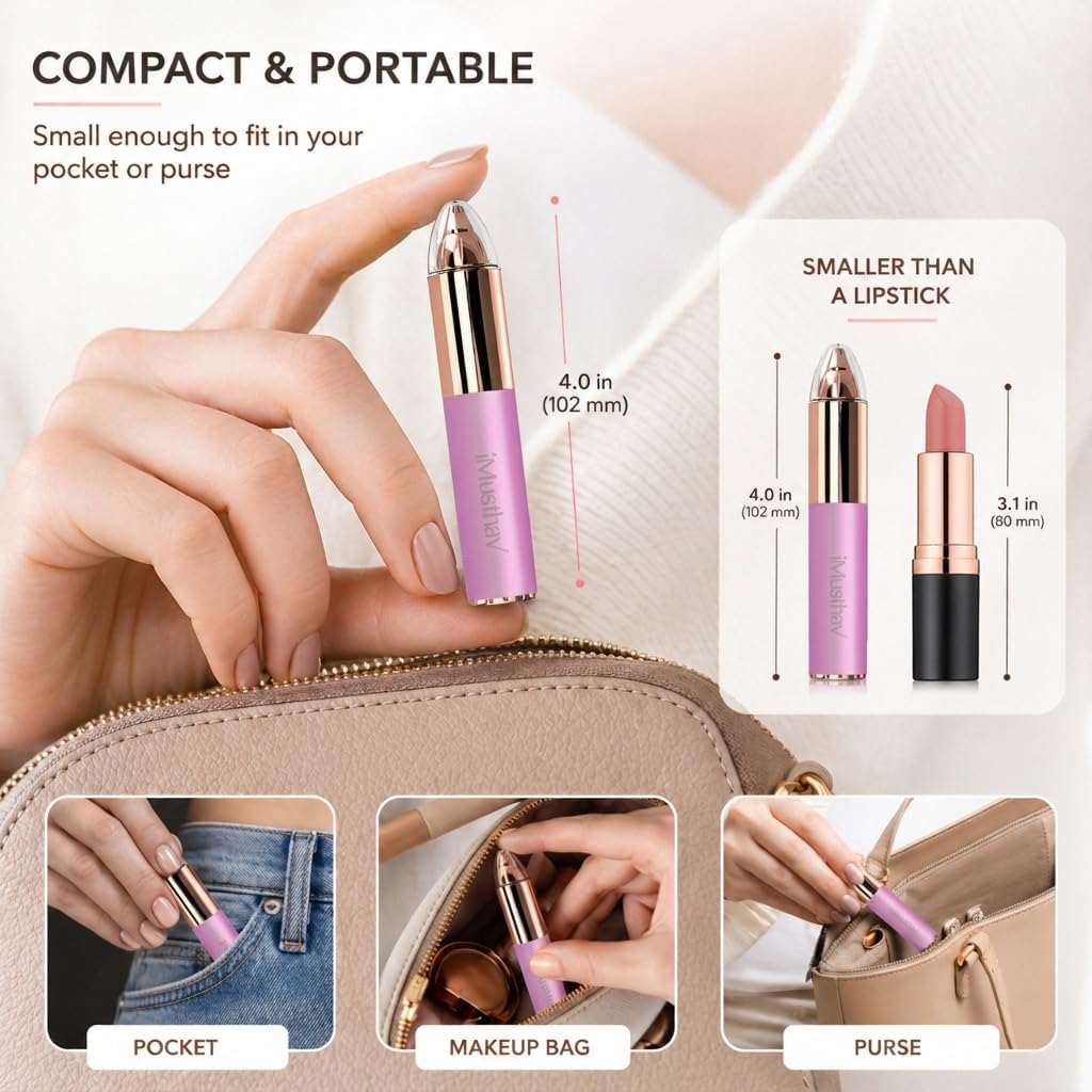 Eyebrow Trimmer with LED Light M5896