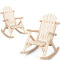 Log Rocking Chair Set C383428