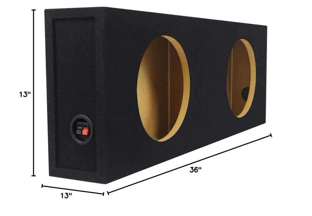 10" Shallow Mount Sealed Car Subwoofer Enclosure Y949824
