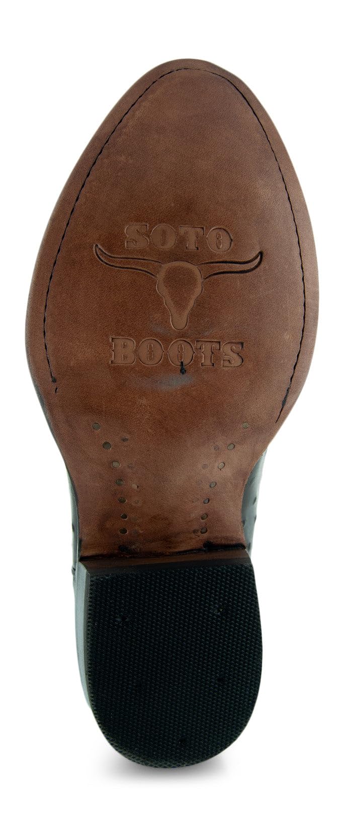 Ostrich Print Western Cowboy Boots C4234