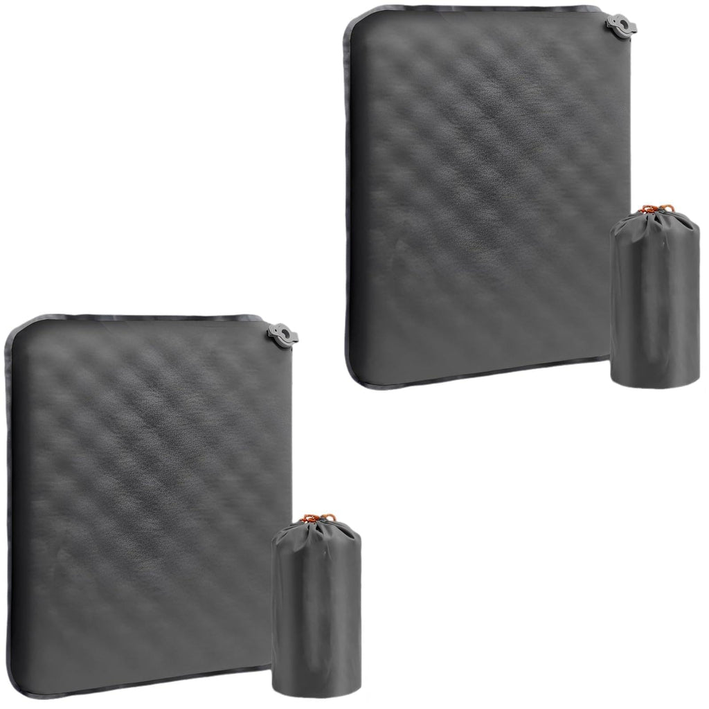 2 Pcs Inflatable Seat Cushion, 16.9 x 13 in Nylon TPU A489