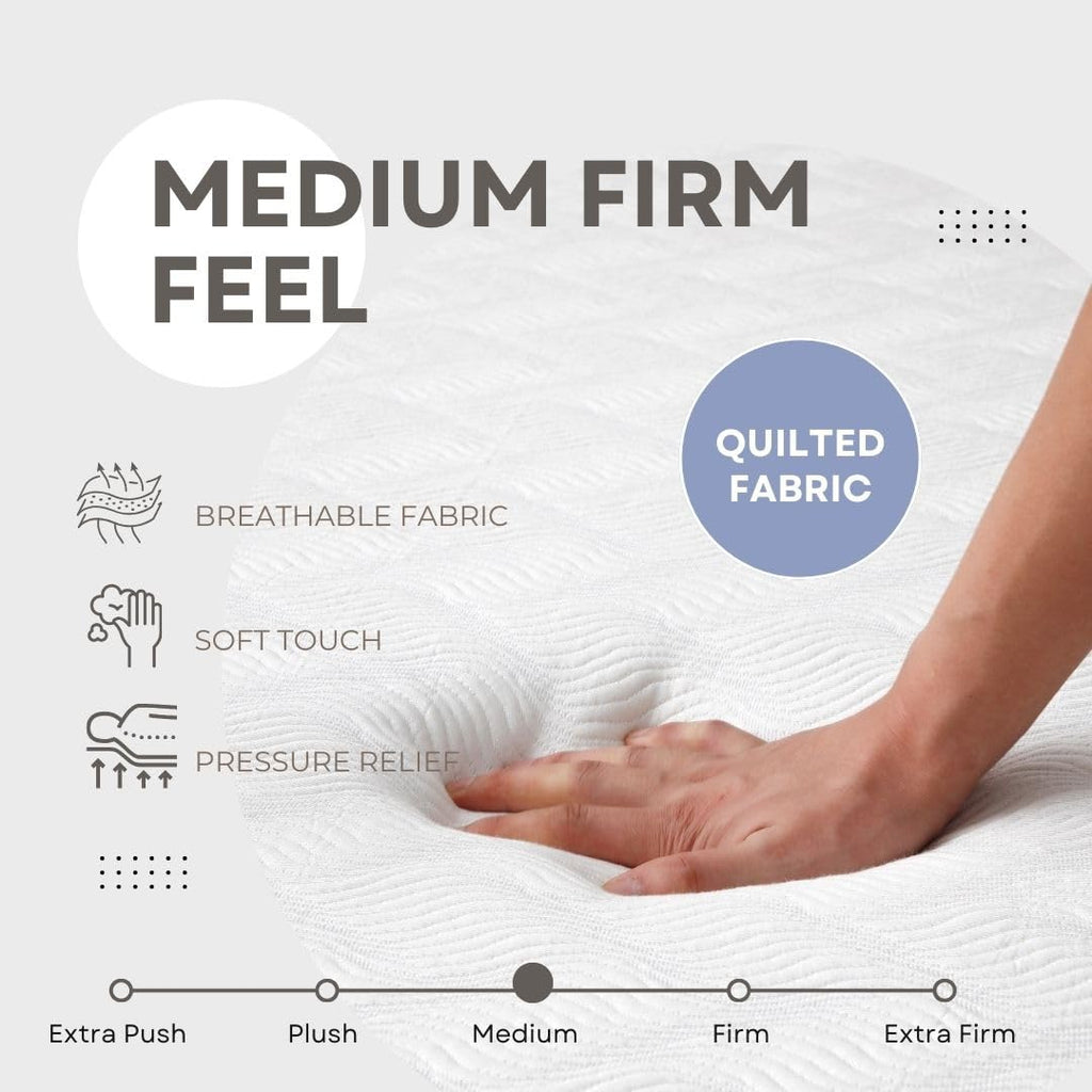 8 Inch Gel Memory Foam Twin Size Mattress Y342002