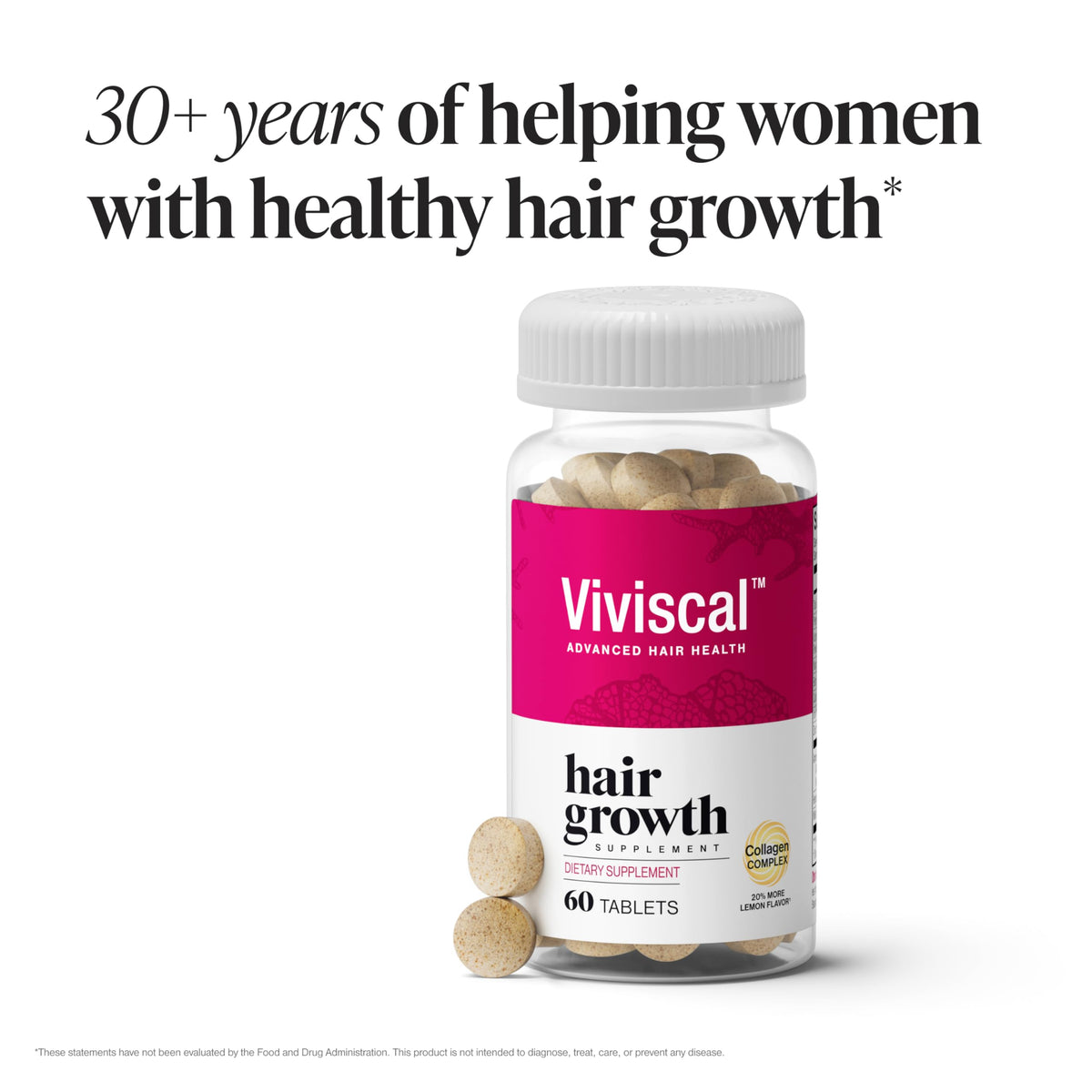 Hair Growth Supplements for Women, 60 Tablets C60797