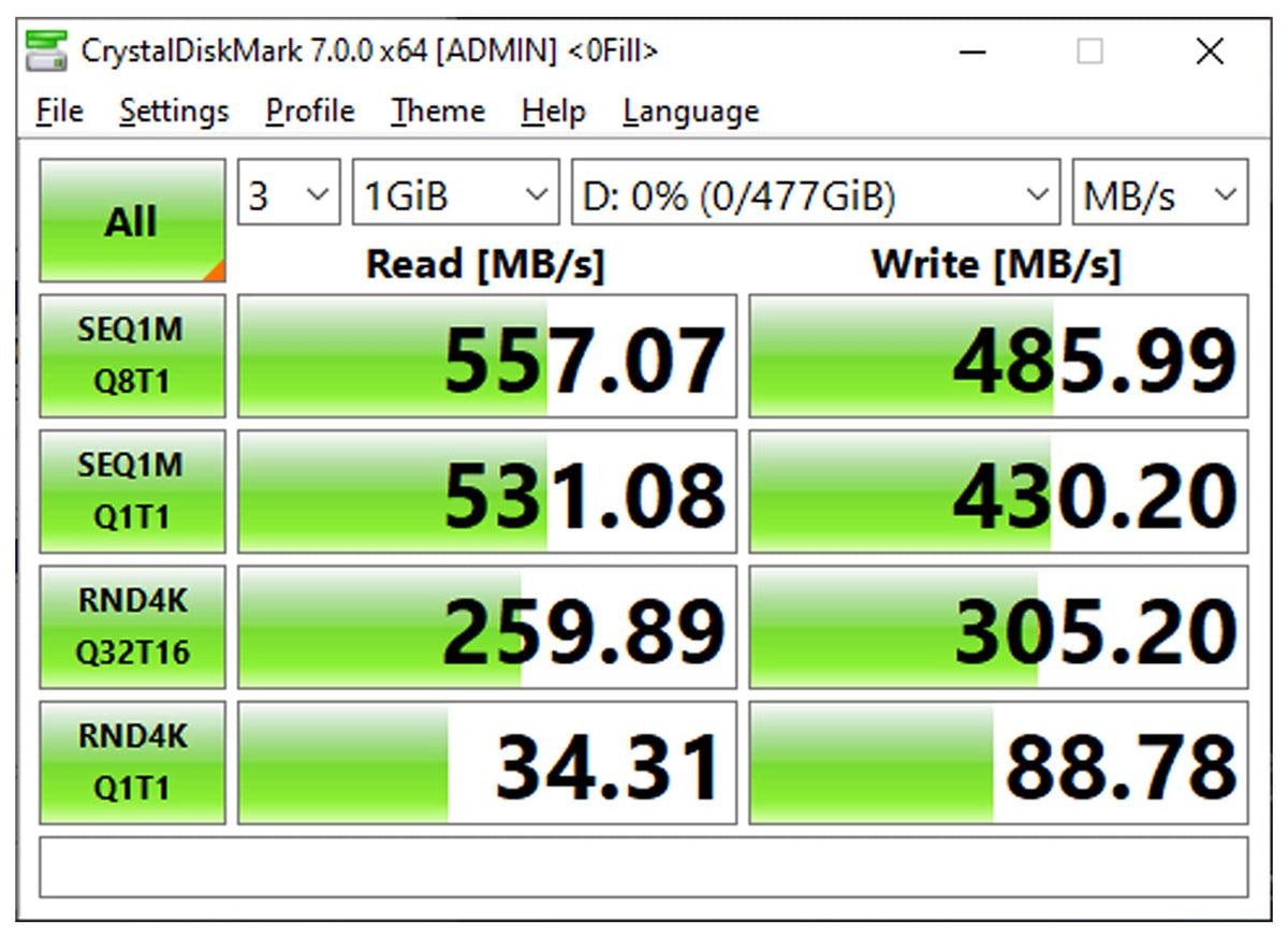512GB M.2 2280 SATA III Internal Solid State Drive A901631