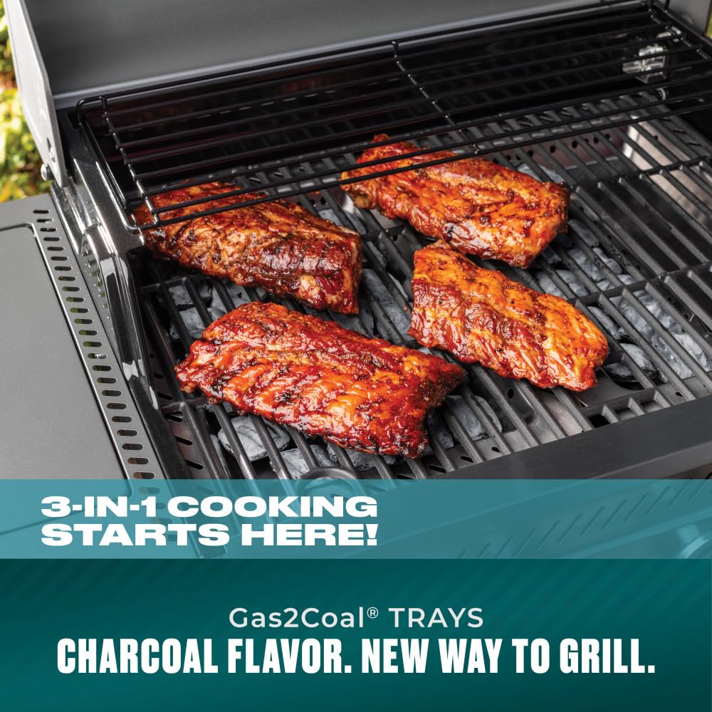 4 Burner Gas and Charcoal Grill X832281